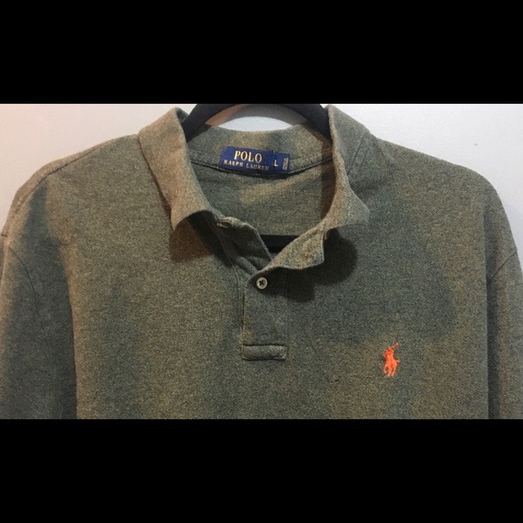 Ralph Lauren Polo Long Sleeve Shirt Size L - Picture 2 of 5